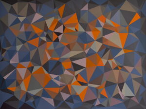 hard-edge geometric abstract art